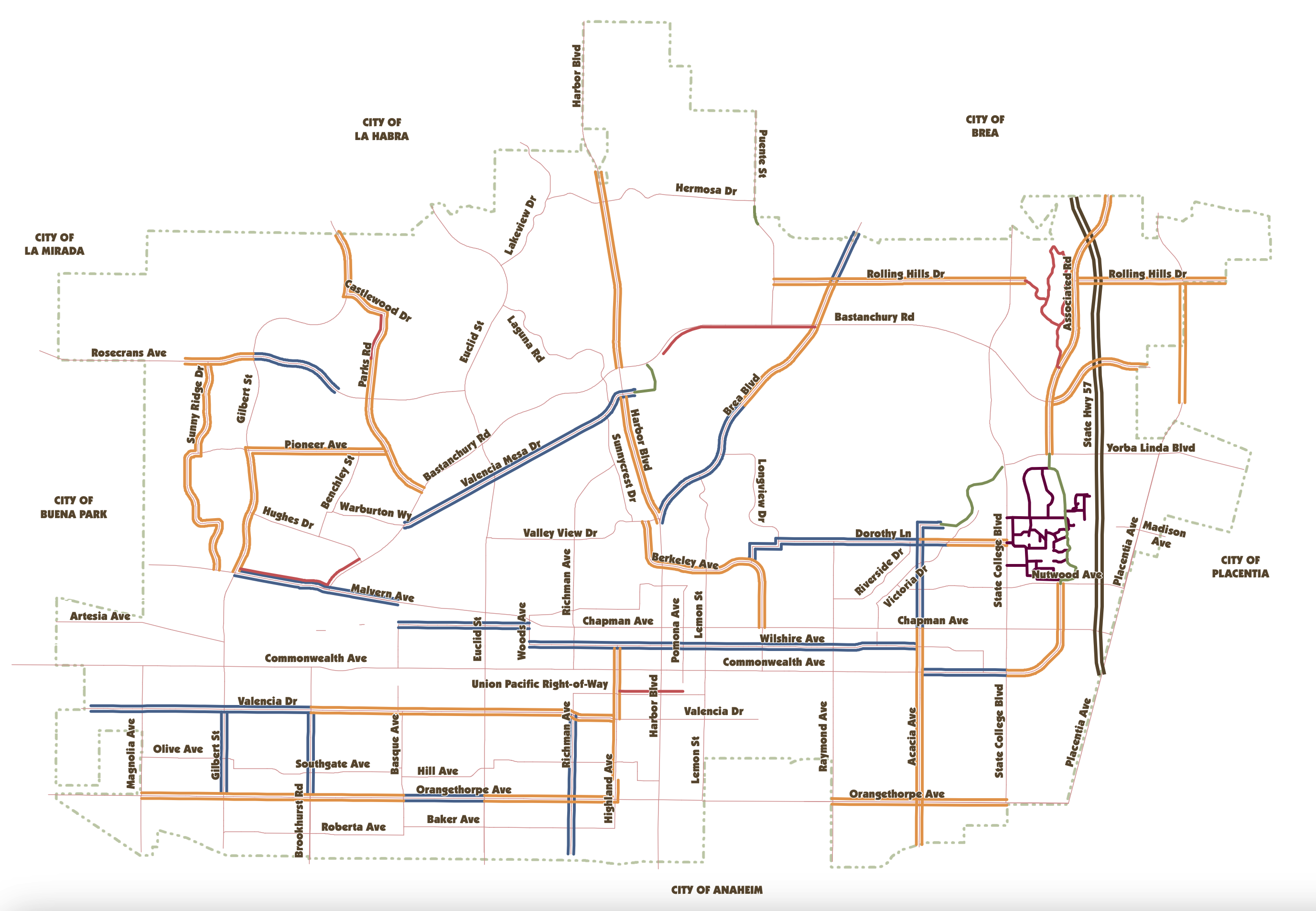 Is Fullerton Bicycle Plan in danger of being nibbled to death ...
